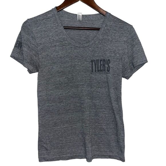 Women's American Apparel Tyler's TX Austin Grey T-Shirt - Picture 1 of 7
